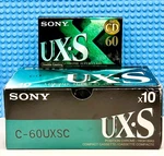 Box Of 10 Sony Ux-s 60 1998 Europe Type Ii Cassette Tapes (sealed). Fixed Price $260.99.