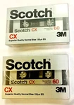Scotch Cx 60 Blank Audio Cassette Tape Brand New Sealed - Lot Of 2. Fixed Price $7.79.