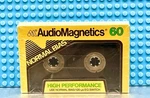 Audio Magnetics 60 Type Blank Cassette Tape (1) (sealed). Fixed Price $22.49.