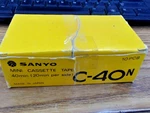 Sanyo C-40N Mini Cassette Tapes Minutes Pack Of Brand New! (CJL006197). Fixed Price $49.99.