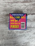 Memorex Dbs 90 Audio Cassette Tapes Normal Position + CDX2 100 High Bias Bonus. Fixed Price $19.95.