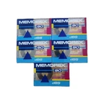 Memorex Dbs 90 Cassette Tape Normal Position 120US Eq New Lot Of 5. Fixed Price $10.00.