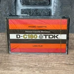 Rare Tdk D-C180 Blank Audio Cassette Tape (sealed) Nos! New!. Fixed Price $124.99.