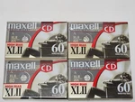New 4 Maxell 60 Minute High Bias Blank Cassette Tapes Sealed (read). Fixed Price $34.95.