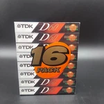 Vintage Factory Sealed Tdk D60 Cassettes 16 Pack Box Low Noise Free Shipping. Fixed Price $36.00.