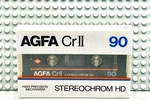 Agfa Cr-ii Superchrom Hd 90 1982 Blank Cassette Tape (1) (sealed). Fixed Price $33.29.