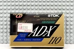 Tdk Ad-x 110 1991 Japan Type I Blank Cassette Tape (1) (sealed). Fixed Price $39.99.