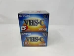 Tdk TC30 Hg Ultimate Vhs-c Camcorder Tapes 6 Pack Bundle Brand New!. Fixed Price $14.99.