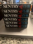 Brand New Sealed Sentry CX-90 Cassettes Blank Tapes Lot Of Six (6). Fixed Price $10.49.