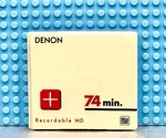 Denon CMD-74N-R Blank Mini Disc (1) (sealed). Fixed Price $17.99.