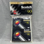 Audio Cassettes Scotch 3M CX90 Normal Position Tapes 2 Pack New Sealed. Fixed Price $11.99.