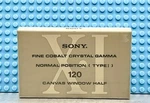 Sony Xi 120 Vs. Ii Type Blank Cassette Tape (1) (sealed). Fixed Price $26.99.