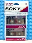 Sony Ucx 90 1982 Japan Type Ii Cassette Tapes Twin Pak (2) (sealed). Fixed Price $60.29.