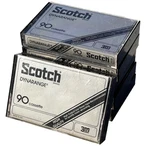 6 Vintage Scotch Dynarange S-C-90 Minute Cassette Tapes B. Fixed Price $23.97.