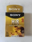 Sony HI8 60 Mins DIGITAL8 120 Hmp Video Cassette - Pack Of Tapes Sealed. Fixed Price $25.00.
