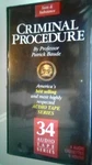 Sum & Substance Criminal Procedure Audio Cassettes 4 6 Hours. Fixed Price $21.75.