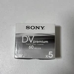 Sony Mini Premium Dvc DVM60PR4 Digital Video Cassette Tapes 5 Pack Box. Fixed Price $29.99.