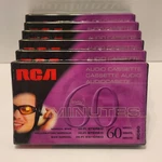 Lot Of Rca RC60 Minute Normal Bias Type Audio Cassette Tapes New Sealed. Fixed Price $14.99.