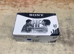 Sony C-60HFL Audio Cassette Tape Pack Of 10 New. Fixed Price $19.90.