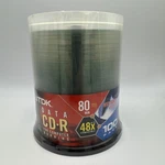 Tdk Data Cd-r 700MB 80 Minute 100-PACK Writable Surface Blank New Sealed. Fixed Price $22.95.