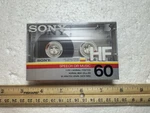 Sony Hf 60 Speech Music, Normal Bias Type I, Factory Sealed! Cassette Tape!. Fixed Price $5.00.