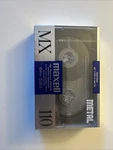 Maxell Mx 110 Sealed Audio Tape, Metal Iec Type Iv, Minutes 55MIN / Side Q26. Fixed Price $29.99.