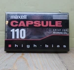 Maxell Capsule Hi Bias 110 1990 Type Ii Blank Cassette Tape Single Sealed. Fixed Price $14.90.