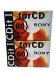 2X Sony Cdit-i 60 Minute Type Blank Cassette Tape Sealed. Fixed Price $20.00.