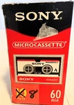 Audio & Dictation Micro Cassette, 60 Minutes (30 X 2), 8 Pack. Fixed Price $16.99.