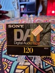 Sony DT-120RA Digital Audio Tape Cassette 60 Minutes Sealed. Fixed Price $17.00.