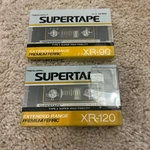 Realistic Supertape XR-90 XR-120 Audio Cassette Tapes New Sealed Lot Of. Fixed Price $9.99.