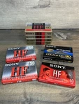 8 Lot Of Sony Recordable Cassette Tapes. Sealed Nos, (7) Hf. (1) Ux Turbo 90.. Fixed Price $16.79.