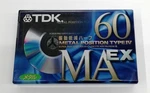 Tdk MAEX-60 Metal Cassette Tape. Fixed Price $140.40.