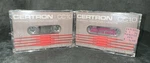 2 Certron CC10 Computer Cassette Tapes New Sealed. Fixed Price $20.00.