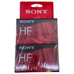 Sony 90-MIN High Fidelity Audio Cassette Tapes 2 Pack New & Sealed. Fixed Price $11.99.