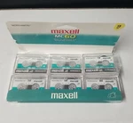 Lot Of Maxell Nos MC-60 Microcassette Tapes Minute Unused. Fixed Price $19.95.