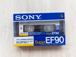 Audio Cassette Blank Tape Sealed Sony Super Ef 90 Made In Japan Type. Fixed Price $15.00.