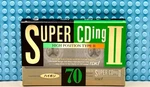Tdk Super Cding Ii 70 1992 Japan Type Blank Cassette Tape (1) (sealed). Fixed Price $26.09.