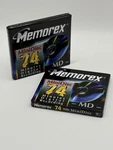 Memorex Recordable Mini Disc MD-74 Brand New & Factory Sealed (pair). Fixed Price $11.40.