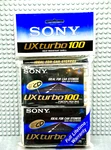 Sony Ux Turbo Twinpak 100 1990 Type Ii Blank Cassette Tape (2) (sealed). Fixed Price $52.19.