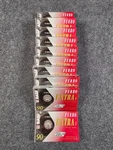 Lot Of 10 Basf Ferro Extra 90 Blank Audio Cassette Tapes Type New Sealed. Fixed Price $49.99.
