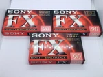 Sony Fx 90 Audio Cassette Type - 3 Pieces New. Fixed Price $23.00.