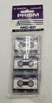 Prism 3 Pack Micro MC-60 Minute Cassettes New. Fixed Price $9.99.