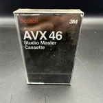 New Sealed Scotch Avx 46 Professional Cassette Tape. Fixed Price $12.00.
