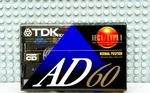 Tdk Ad 60 1992 Usa Type I Blank Cassette Tape (1) (sealed). Fixed Price $26.99.
