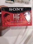 New Sony Min Cassette -4 Individsealed Tapes C90HFL. Fixed Price $5.96.