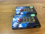 Tdk Cd Bass Pack Cassette Tapes Heavy Performance 120 Minute Each New Nip. Fixed Price $11.99.