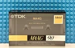Tdk Ma-xg 1990 Usa Type Iv Blank Cassette Tape (1) (sealed). Fixed Price $152.99.