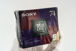 Sealed 5-PACK Sony Color Collection 74MIN Minidiscs (5MDW74CCX) Seam Split. Fixed Price $59.95.