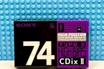 Sony Cdix-ii 74 1990 Japan Type Blank Cassette Tape (1) (sealed). Fixed Price $21.59.